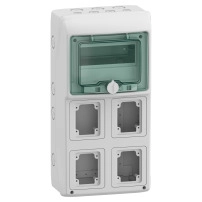 SCHNEIDER ELECTRIC Табло KAEDRA за 4 контакта 13179