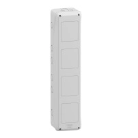 Интерфейсно табло Mureva, 4 отвора 90x100mm, (W) 138mm x (H) 610mm