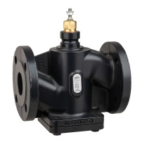 Venta V231 Globe Valve, 2-Way, PN25, Flanged, DN50, Kvs 38, Nodular Iron, Stainless Plug and Seat, Stem Up Closed.