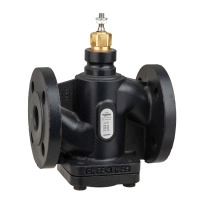 Venta V232 Globe Valve, 2-Way, PN25, Flanged, Balanced Plug, DN32, Kvs 16, Nodular Iron, Stainless Plug and Seat.
