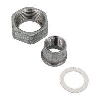 Internal Thread Connection, DN15: V241/V341 Valve, Special High Pressure/Temp. for Primary Circuit in District Heating