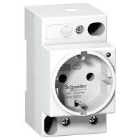 SCHNEIDER ELECTRIC Модулен контакт MODULAR SOCKET 16A UE 250V 2P T