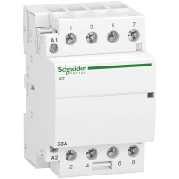 SCHNEIDER ELECTRIC Контактор iCT63A 4NO 220/240Vac 50Hz  A9C20864