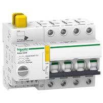 Миниатюрен прекъсвач с интрегриран контролер Reflex iC60N Ti24 10 A 4P-крива C