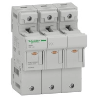 Основа за предпазител, Acti9 SBI, 3P, 50A, за 14 x 51mm