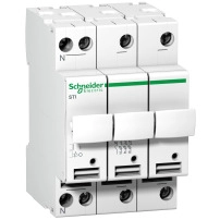 SCHNEIDER ELECTRIC Основа за стоп. предпазители STI, 3P+N, 25A, 10.3x38 mm