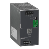 SCHNEIDER ELECTRIC Regulated Power Supply, 380-500VAC, 24V, 20A, 3PH