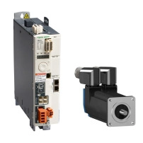AC серво двигател BSH-0.9 N.m-6000 rpm-вал без шпонка-със спирачка-IP65