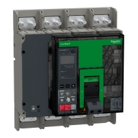 Прекъсвач, ComPacT NS800N, 50kA при 415VAC, 4P, фиксиран, ръчно управление, MicroLogic 5.0E контролен блок, 800A