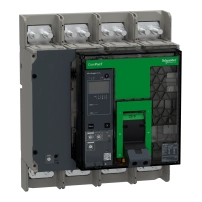 Прекъсвач, ComPacT NS1000L, 150kA при 415VAC, 4P, фиксиран, ръчно управление, MicroLogic 2.0A контролен блок, 1000A