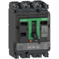 Автоматичен прекъсвач, ComPacT NSX100HB1, 75kA/690VAC, 3 полюса, MicroLogic 2.2M изключвателно устройство 100A
