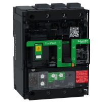 Автоматичен прекъсвач NSXm 25kA Vigi 160A 3P Конектори EverLink