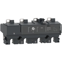 Изключвателно устройство TM200G DC, ComPacT NSX250 DC, 4 полюса, термомагнитни защити, генераторна защита, 200A rating