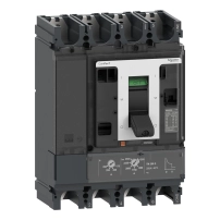 Автоматичен прекъсвач, ComPacT NSX320 DC PV, 10kA/1000VDC, 4 полюса, TM-DC PV Изключвателно устройство 320A