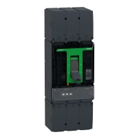 Автоматичен прекъсвач, ComPacT NSX400K, 36kA/800VAC, 10kA/1000VAC, 3 полюса, MicroLogic 2.3 Изключващо устройство, 400A