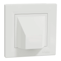 Кабелен извод, Бял Asfora - Cable outlet white