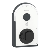 Зарядна станция, EVlink Pro AC/AC , 22kW, 32A, 3P+N, T2S/TF изходен контактs, RCD B-EV, MNx aux.