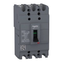 Автоматичен прекъсвач EasyPact EZC100H - TMD - 20 A - 3 полюса 3d