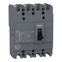 Автоматичен прекъсвач Easypact EZC100N - TMD - 100 A - 4 полюса