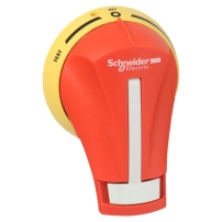 EXT FRONT HANDLE 32..63A IP65 RED