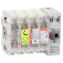 TeSys GS - мощн. разединител - 4 P - 50A - NFC 14 x 51 mm