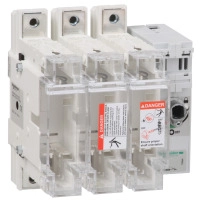 SCHNEIDER ELECTRIC Switch disconnector fuse, TeSys GS, 3P, 400A, fuse type DIN, size 2