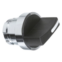 SCHNEIDER ELECTRIC Operating head with bezel Ø28.5 mm, metal, black handle