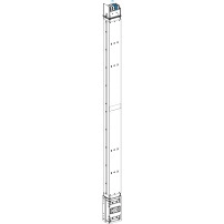 Vertical transport length, Canalis KSA1000, алуминий, 1000A, fire barrier, made to measure 0.8-1.9m, 3L+N+PE, RAL9001