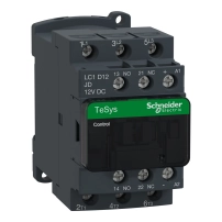 Контактор TeSys D - 3P(3 NO) - AC-3 - <= 440 V 12 A - 12 V DC, бобина