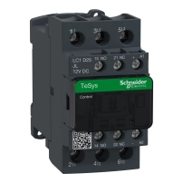 Контактор TeSys D - 3P(3 NO) - AC-3 - <= 440 V 25 A - 12 V DC, бобина