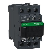 Контактор TeSys D - 3P(3 NO) - AC-3 - <= 440 V 25 A - 72 V DC, бобина