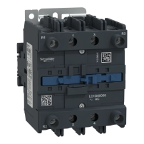 SCHNEIDER ELECTRIC Contactor - 4P(2NO+2NC), AC-1 <= 440V 125A, 110VAC 50/60 Hz coil