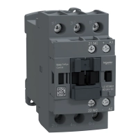 Контактор Easy TeSys Control,LC1E,3P(3NO),AC-3,<=440V,38A,24V DC бобина,1 NC спомагателен контакт