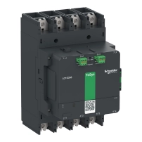 Високомощен контактор, TeSys Giga, 4 полюса (4NO), AC-1 <=440V 700A, разширена версия, 48…130V широколентова AC/DC намотка