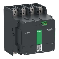 Високомощен контактор, TeSys Giga, 4 полюса (4NO), AC-1 <=440V 700A, стандартна версия, 100…250V широколентова AC/DC намотка