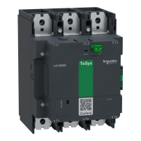 Високомощен контактор, TeSys Giga 630, 3 полюса (4NO), AC-1 <=440V 1050A, стандартна версия, 48…130V широколентова AC/DC намотка