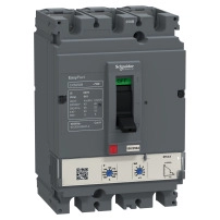 SCHNEIDER ELECTRIC Прекъсвач EasyPact CVS160B, 25 kA, 415 VAC, ETS 2.2, 160A, 3P 3d