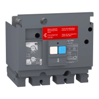 Допълнителен защитен модул за утечка на земя, EasyPact CVS 250, 200 VAC до 440 VAC, 30 mA до 10 A, 3 полюса