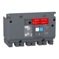 Допълнителен защитен модул за утечка на земя, EasyPact CVS 250, 200 VAC до 440 VAC, 30 mA до 10 A, 4 полюса