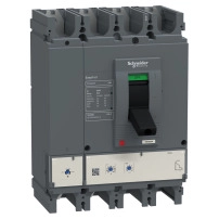 прекъсвач EasyPact CVS400F, 36 kA, 415 VAC, 400 A rating ETS 2.3 електронно изключващо у-во, 4P 4d