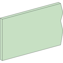 "PrismaSeT Linergy  HZ FLAT BAR LINERGY BS120X10 L2000"