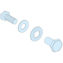 "PrismaSeT Linergy 20 SCREW/СВЪРЗВАЩ ЕЛЕМЕНТ 2X10MM LINERGY BS HZ/V BB"
