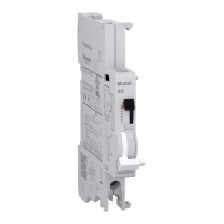 SCHNEIDER ELECTRIC Спомагателен контакт, Multi9 M9A, SD, 1 C/O, 100mA, 6A, 24VAC-415VAC, 24VDC-130VDC, долна връзка