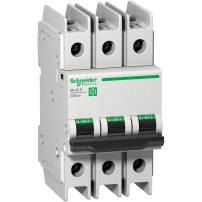 Миниатюрен авт. прекъсвач (MCB), Multi9 C60BP, 3P, 40A, D крива, 10kA (UL489), 10kA (IEC/EN 60947-2)