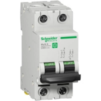 Миниатюрен авт. прекъсвач Multi 9 C60H-DC, 2P, 10A, B крива, 5kA (UL1077), 6kA (IEC/EN 60947-2)
