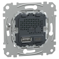 21W USB-A & USB-C PD PPS Charger Insert