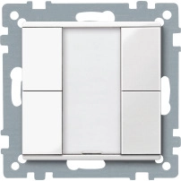 SCHNEIDER ELECTRIC Бутони KNX, 2GANG, System M