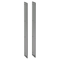 Два странични панели, неръждаеми 304L, Scotch Brite® finish, за SFX H2000xD400mm