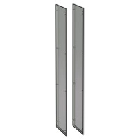 Два странични панели, неръждаеми 304L, Scotch Brite® finish, за SFX H2000xD600mm