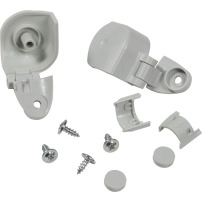Hinges, за Капак-depth 20 mm. In thermoplastic PC with screws.